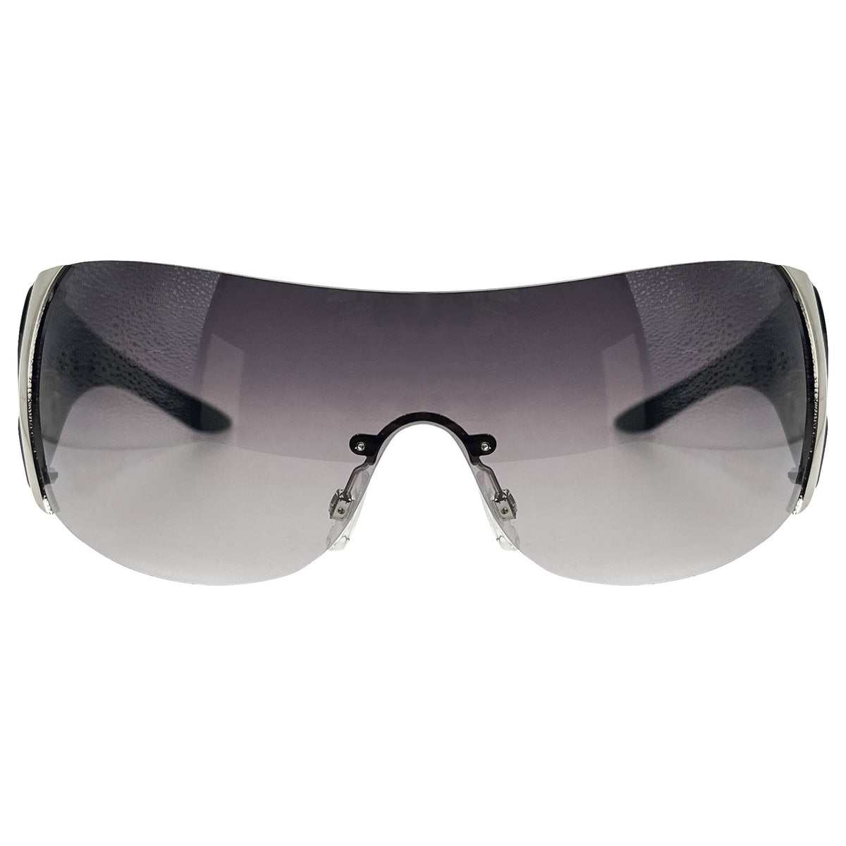 FERGALICIOUS Rimless Shield Sunglasses-Giant Vintage Eyewear
