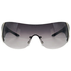 FERGALICIOUS Rimless Shield Sunglasses-Giant Vintage Eyewear