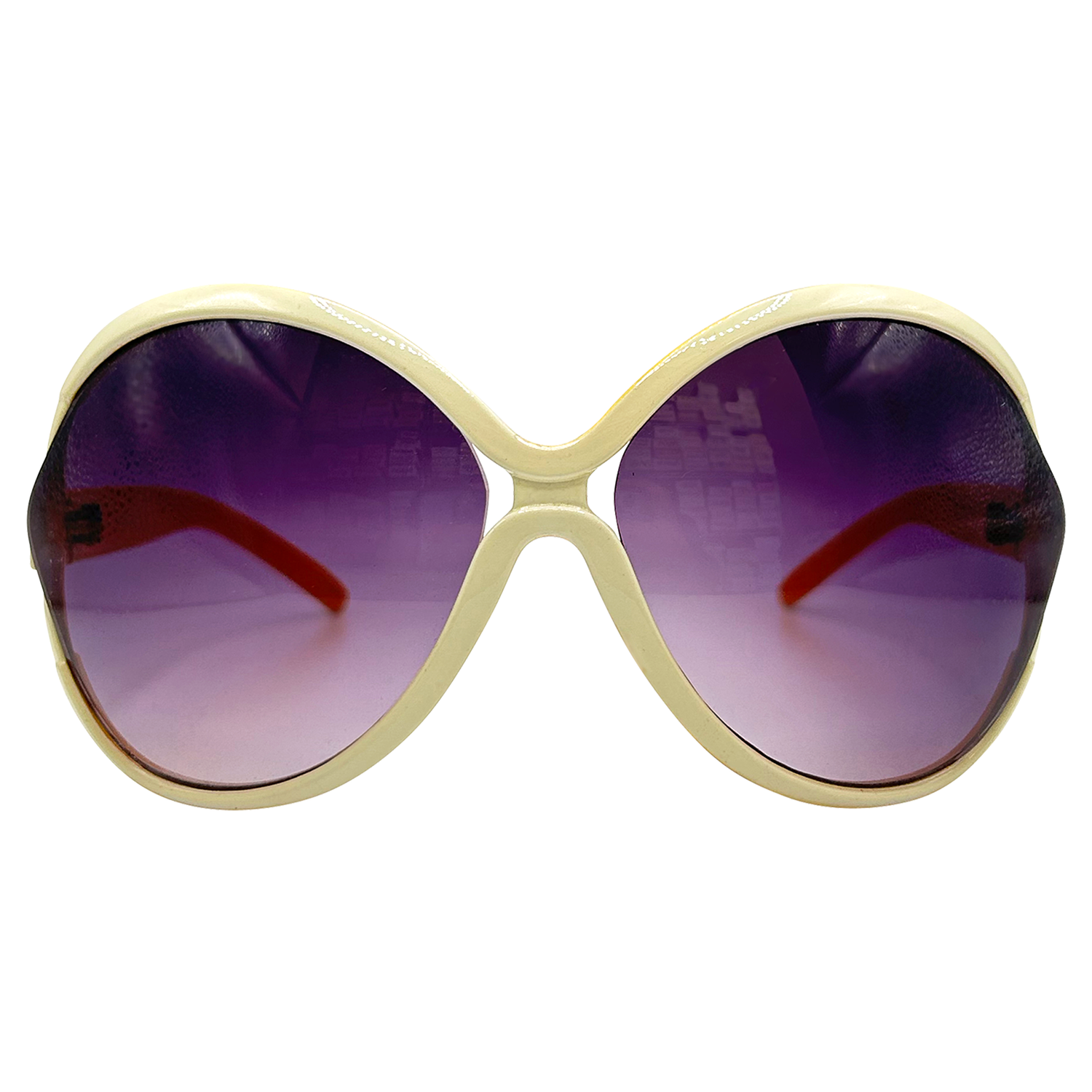 FLARED Boho Sheek Oversized Sunglasses-Giant Vintage Eyewear