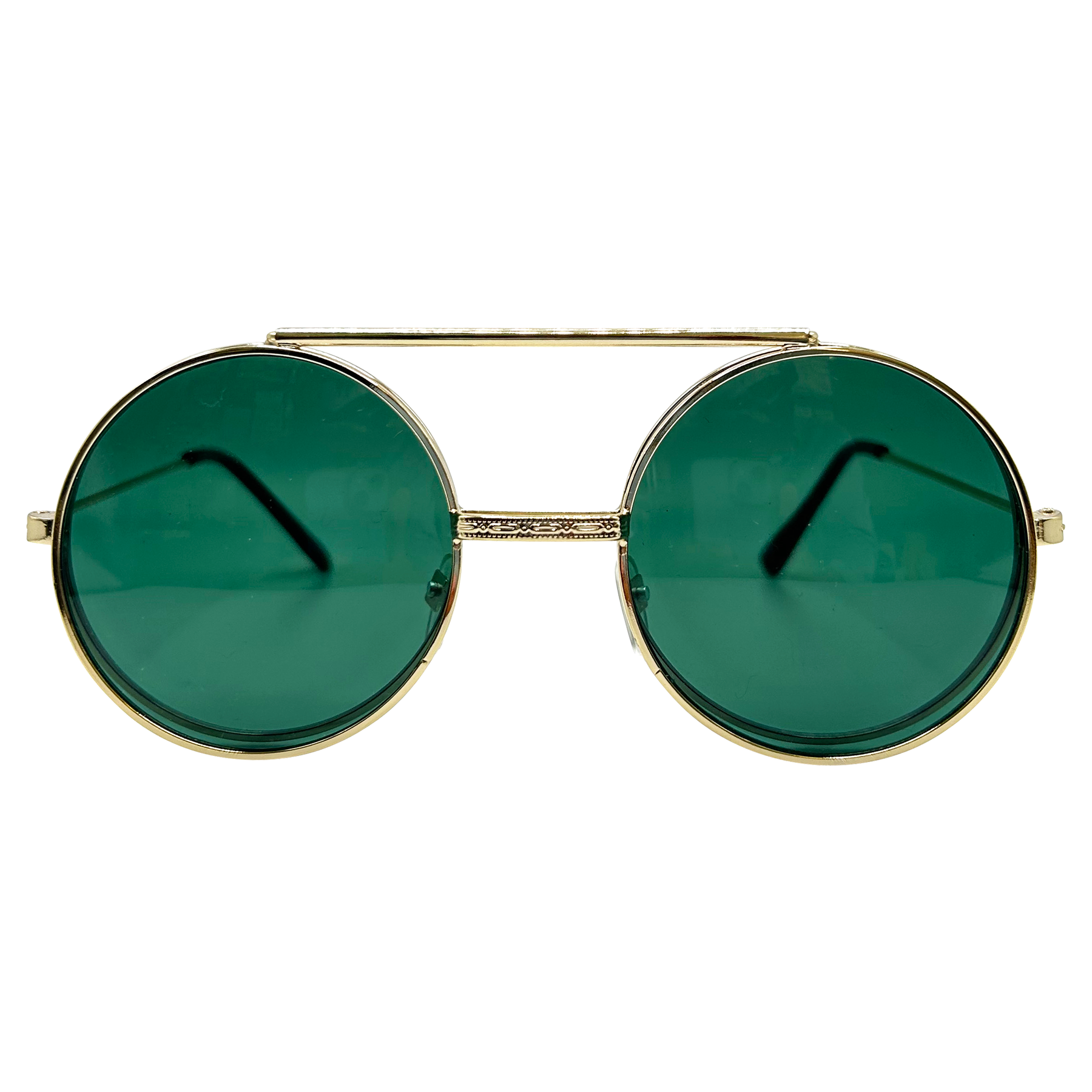 Shop VACATION green vintage mirrored sunglasses for men | Giant Vintage  Sunglasses