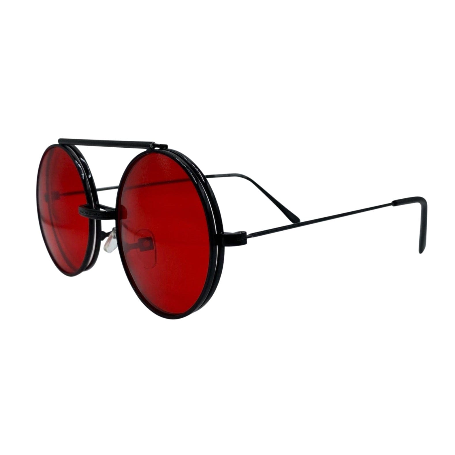 FLIP-CO Black/Red Flip-Up Sunglasses