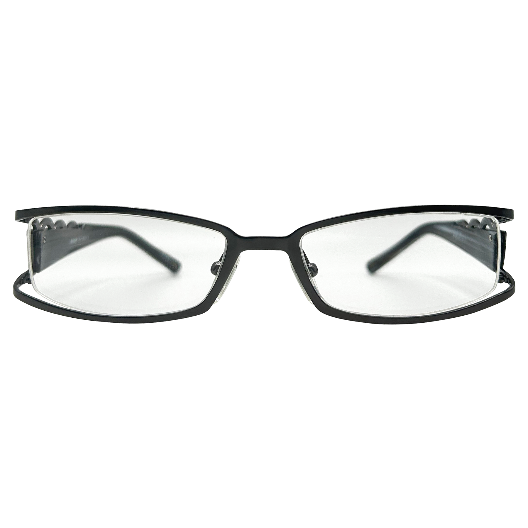 FRESCA Square 90s Clear Glasses
