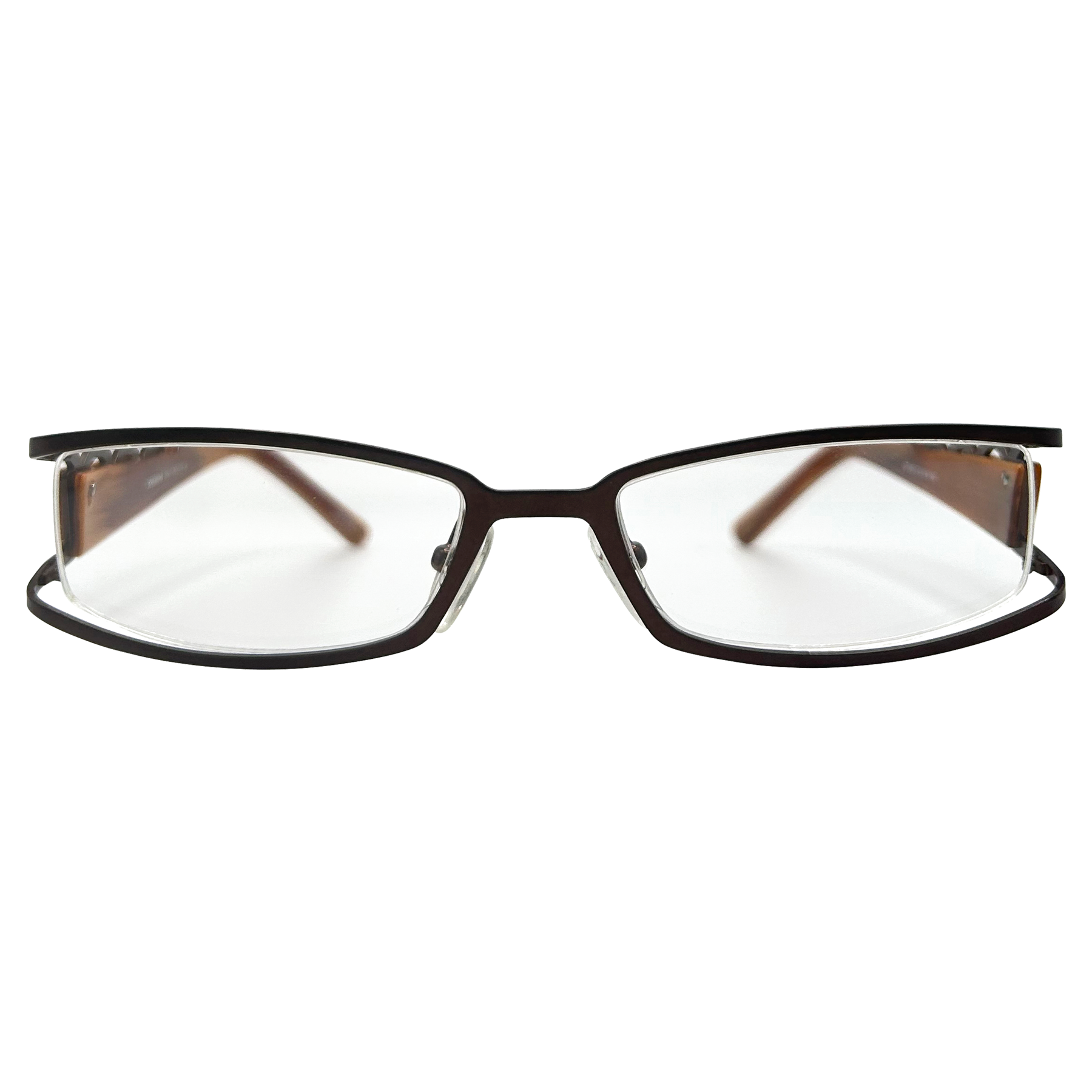 FRESCA Square 90s Clear Glasses | Premium