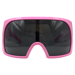 FROZE Oversized Futuristic Shield Sunglasses-Giant Vintage Eyewear