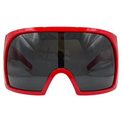 FROZE Oversized Futuristic Shield Sunglasses-Giant Vintage Eyewear