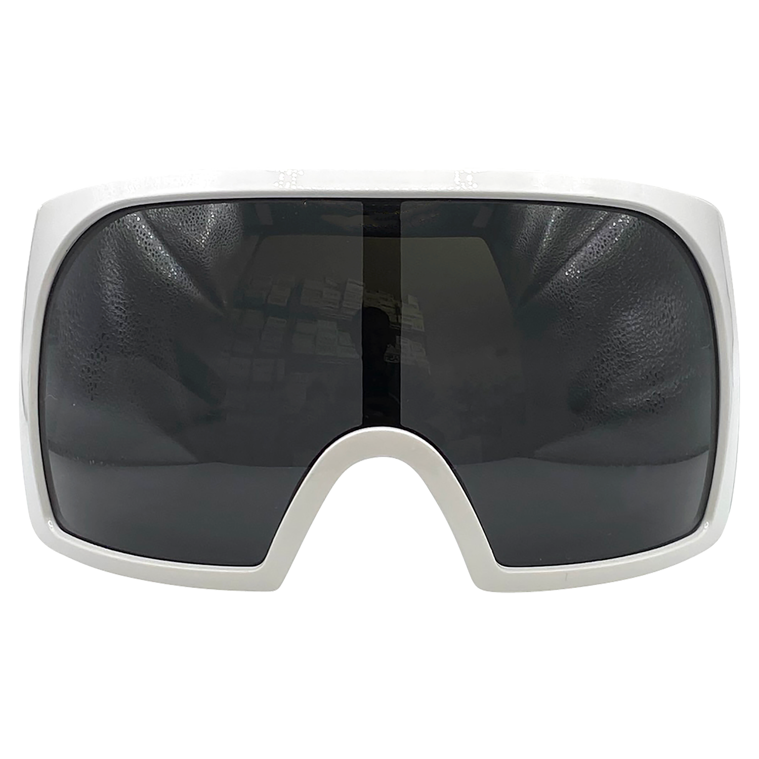 FROZE Oversized Futuristic Shield Sunglasses-Giant Vintage Eyewear