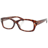 CHONG Tortoise Clear Glasses-Giant Vintage Eyewear