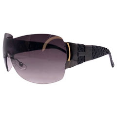 GAGGED Y2K Rimless Shield Sunglasses-Giant Vintage Eyewear