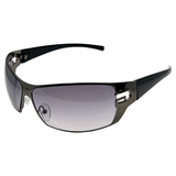 GENERATE Shield Y2K SunglassesGunmetal/Smoke-Giant Vintage Eyewear