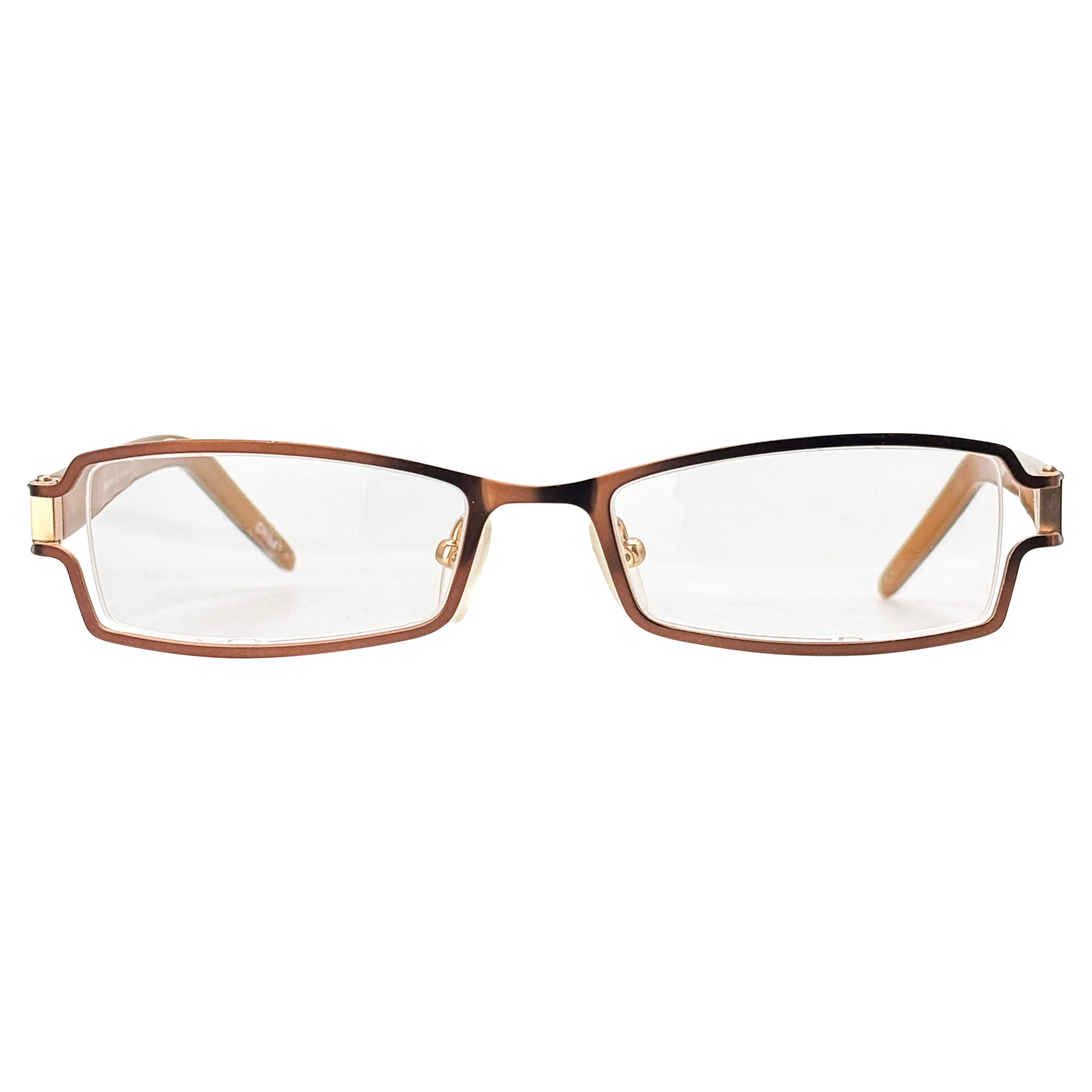 GIRL CODE Bayonetta GlassesCopper-Giant Vintage Eyewear