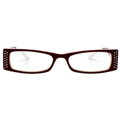 SOULLESS Small Clear Rectangular 90s Glasses-Giant Vintage Eyewear