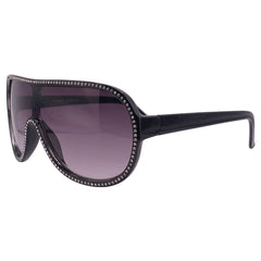 COSMOPOLITAN Studded Shield Sunglasses-Giant Vintage Eyewear