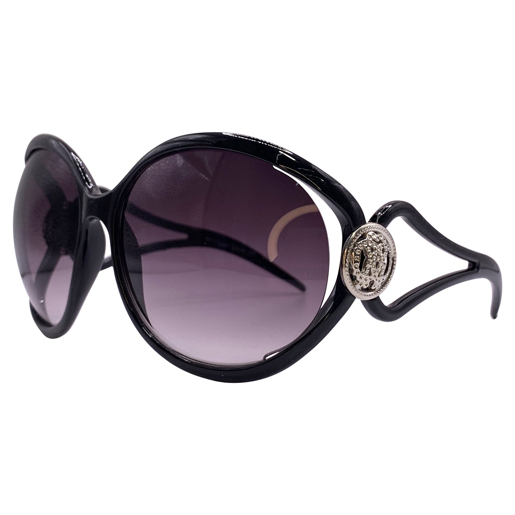 GOOD GIRL Round Oversized Boho Sunglasses -Giant Vintage Eyewear