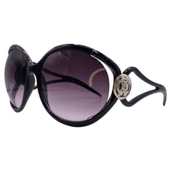 GOOD GIRL Round Oversized Boho Sunglasses -Giant Vintage Eyewear