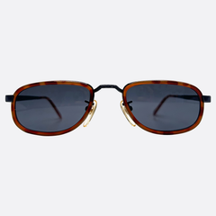 GROVER Trending 90s SunglassesGunmetal/Super Dark-Giant Vintage Eyewear
