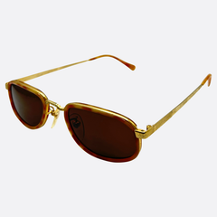 GROVER Trending 90s SunglassesDemi/Brown-Giant Vintage Eyewear