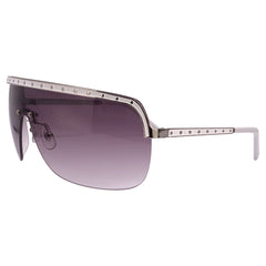 OUT OF CONTROL Studded Shield Sunglasses-Giant Vintage Eyewear