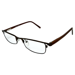 BLINDSIDED Small Clear Rectangular 90s Glasses-Giant Vintage Eyewear