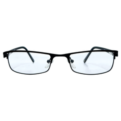 BLINDSIDED Small Clear Rectangular 90s Glasses-Giant Vintage Eyewear