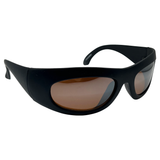 HAZARD Sporty SunglassesMatte Black-Giant Vintage Eyewear