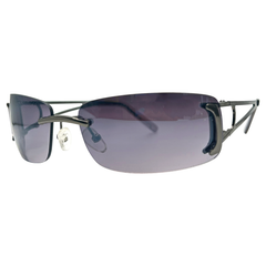 HAZEL Rimless Sunglasses-Giant Vintage Eyewear