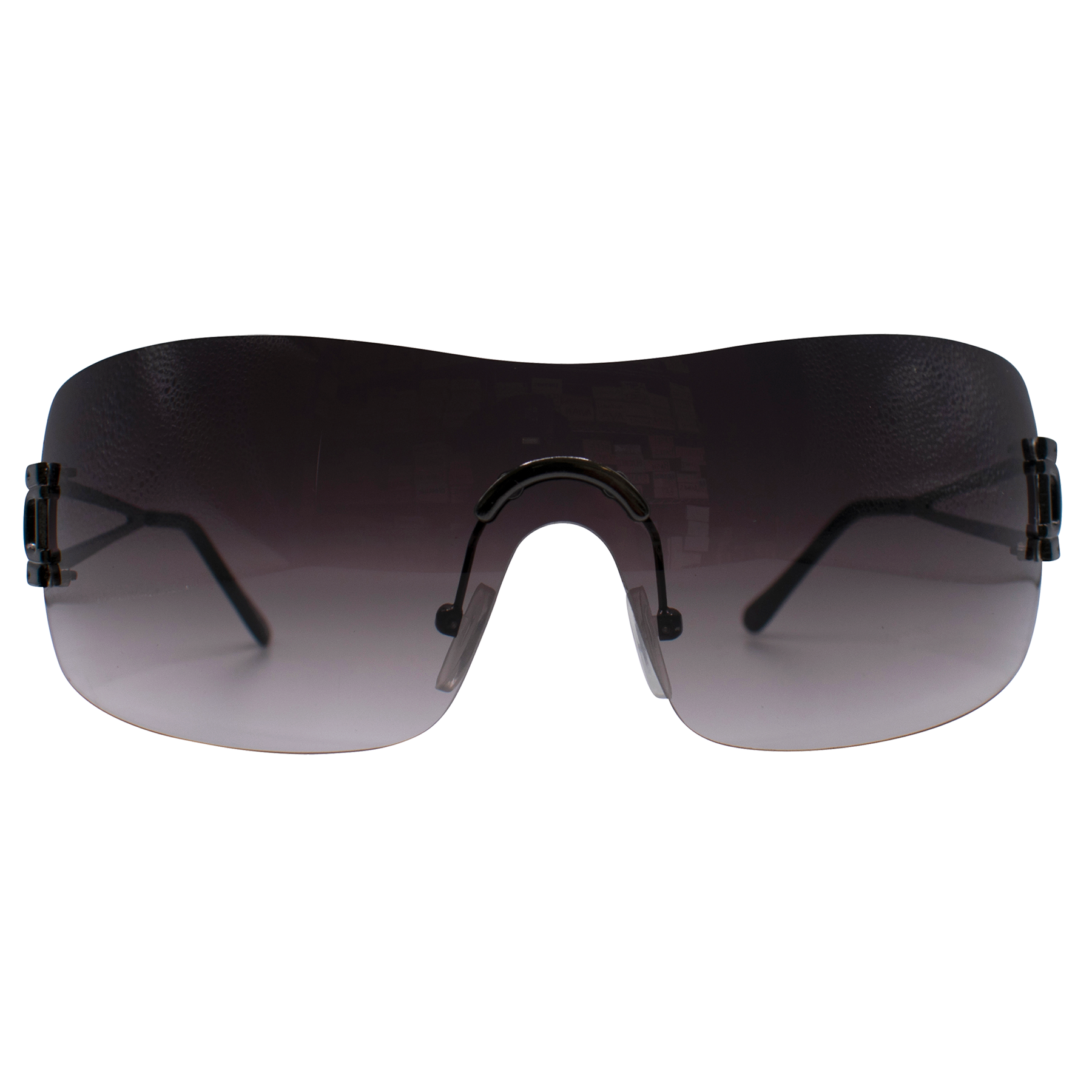 Chanel Women Sunglasses 4117-B Swarovski Crystal Brown Tortoise Frames with  Case