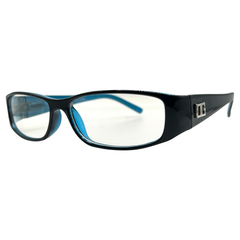 HI MY NAME IS Bayonetta-Style Clear Glasses-Giant Vintage Eyewear