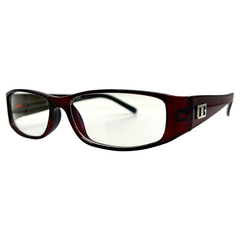 HI MY NAME IS Bayonetta-Style Clear Glasses-Giant Vintage Eyewear