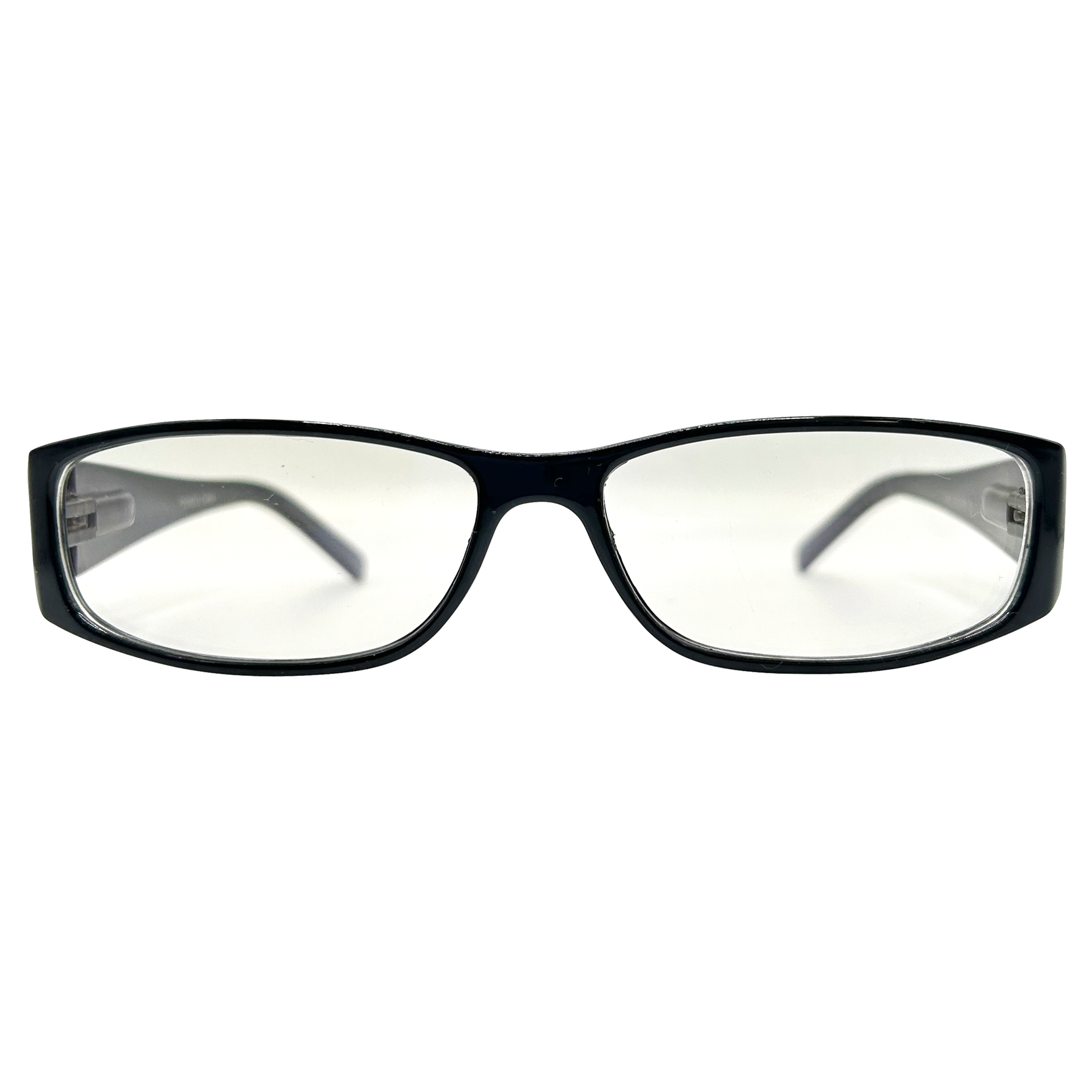 HI MY NAME IS Bayonetta-Style Clear Glasses