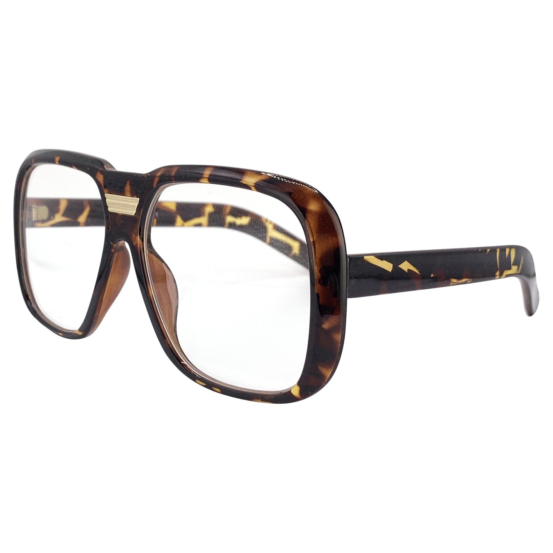 Shop Vintage HIPSTER Clear Oversized Sunglasses Giant Vintage