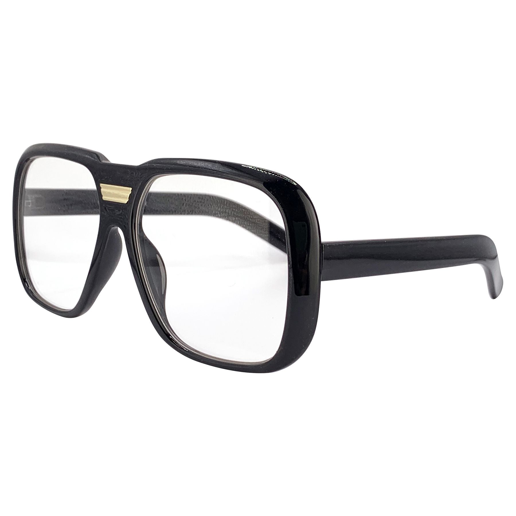 Shop Vintage HIPSTER Clear Oversized Sunglasses Giant Vintage