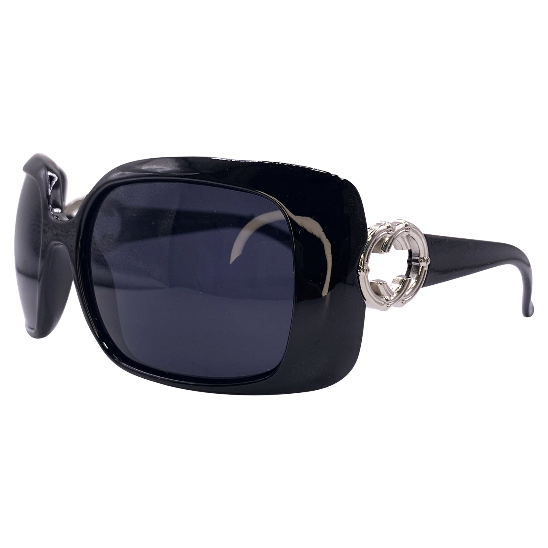 HOLLABACK Oversized Square Sunglasses-Giant Vintage Eyewear