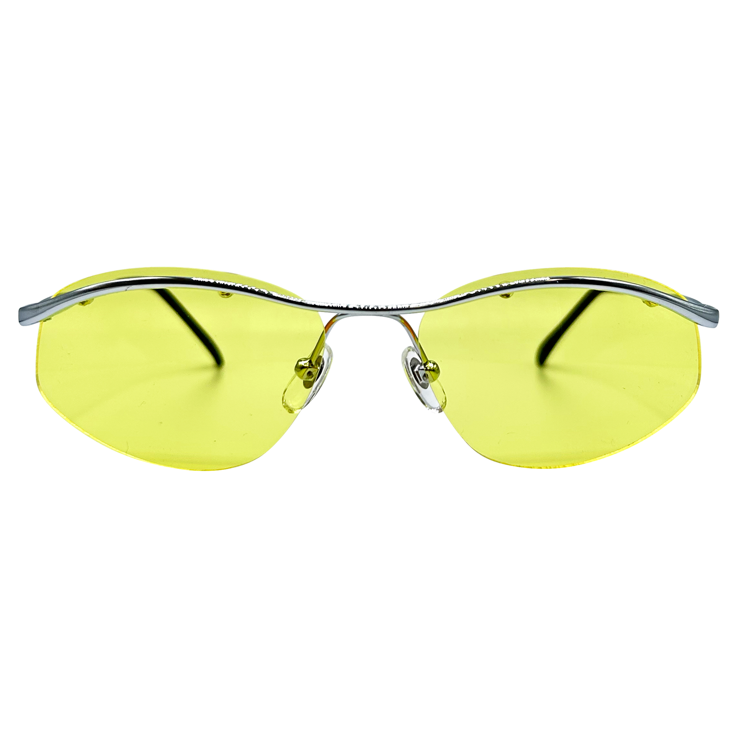 IDENTICAL Rimless Y2K Sunglasses-Giant Vintage Eyewear