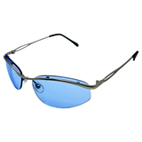 IDENTICAL Rimless Y2K SunglassesBlue-Giant Vintage Eyewear