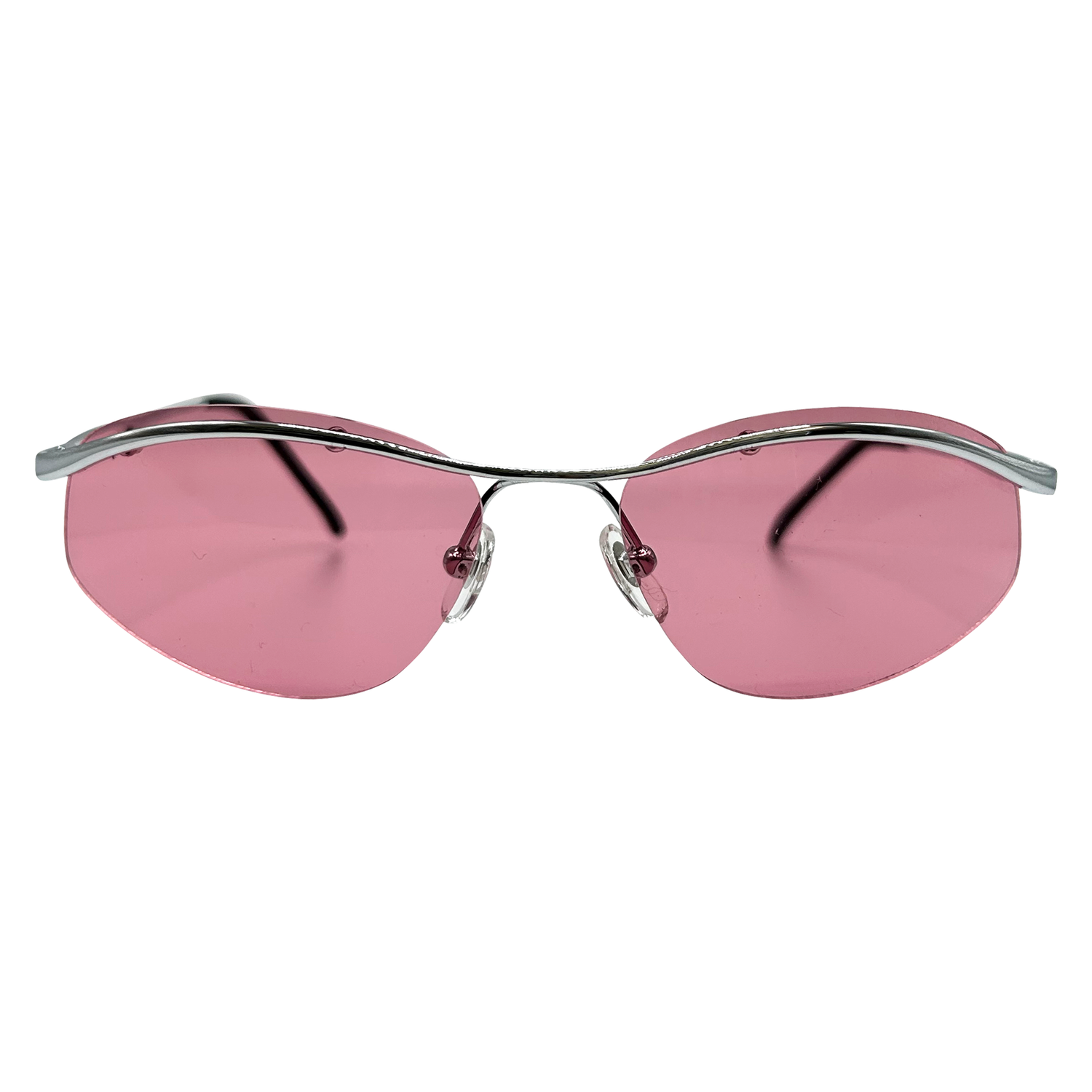 IDENTICAL Rimless Y2K Sunglasses-Giant Vintage Eyewear