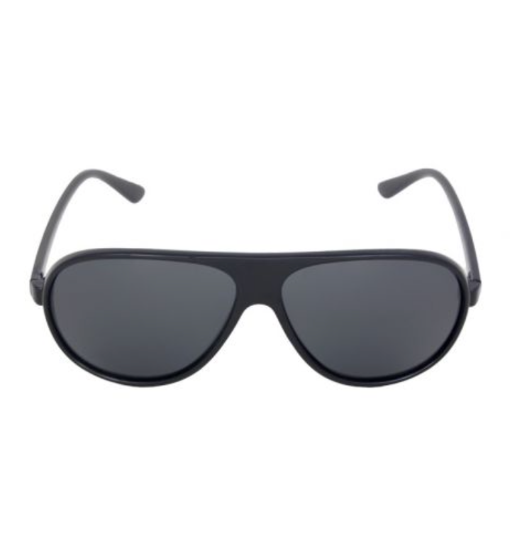 LOCO Black Aviator Polarized Sunglasses