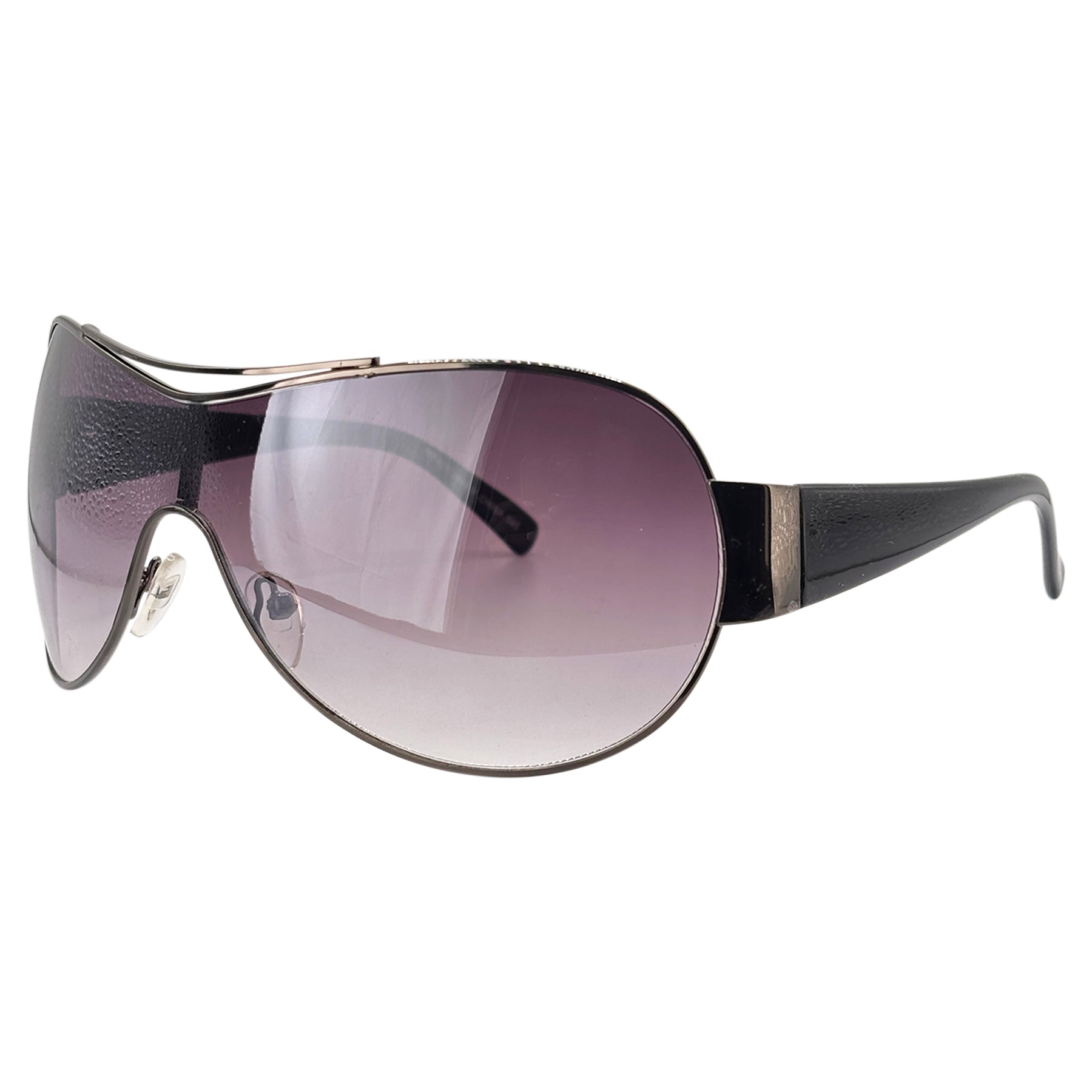 POPPIN Oversized Y2K Aviator Shield-Giant Vintage Eyewear