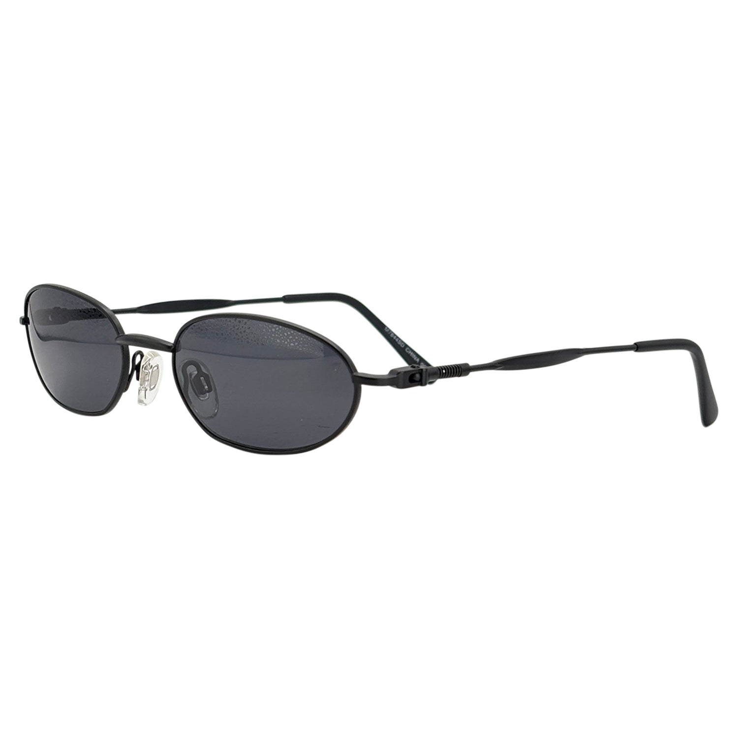 CINDY 90's Metal Oval Sunglasses-Giant Vintage Eyewear