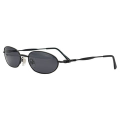 CINDY 90's Metal Oval Sunglasses-Giant Vintage Eyewear