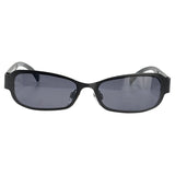 INTOLERANT 90's Metal Square SunglassesBlack/Super Dark-Giant Vintage Eyewear
