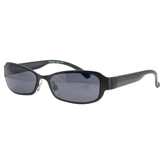 INTOLERANT 90's Metal Square Sunglasses-Giant Vintage Eyewear