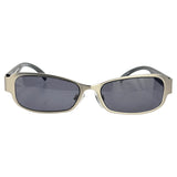 INTOLERANT 90's Metal Square SunglassesSilver-Giant Vintage Eyewear