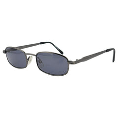 GOOD LUCK 90's Square Metal Sunglasses-Giant Vintage Eyewear