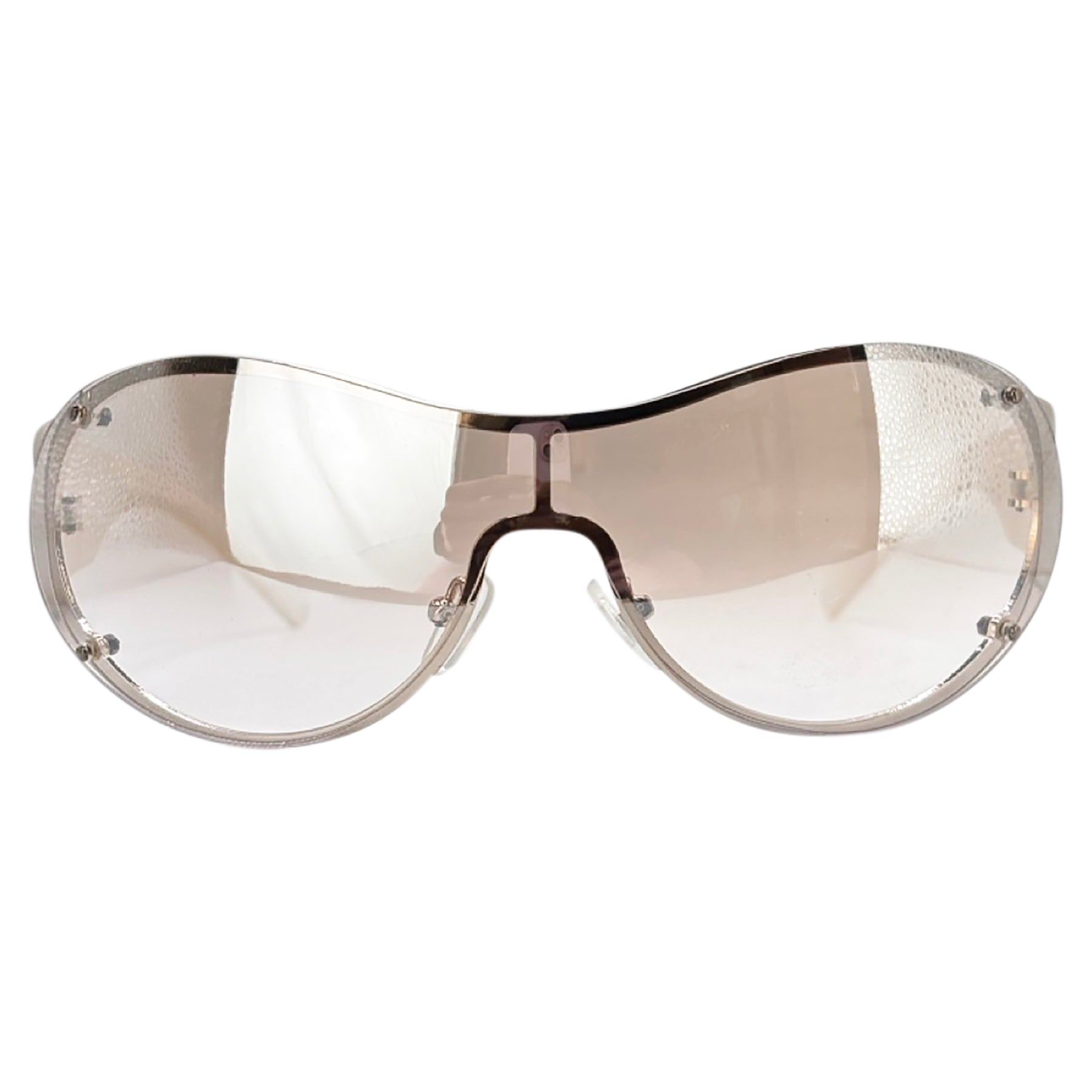 GOSSIP Y2K Shield Sunglasses-Giant Vintage Eyewear