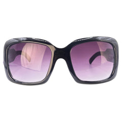 Classic oversized silhouette with edgy contemporary detailing sunglasses 