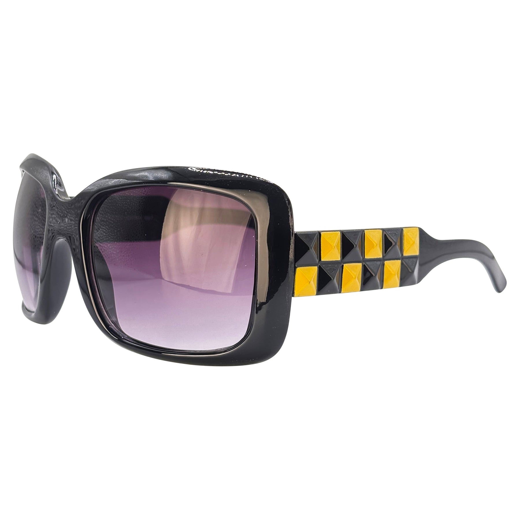 CHECKMATEYellow-Giant Vintage Eyewear