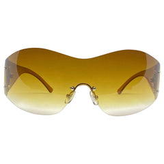 TONIC Shield SunglassesAmber-Giant Vintage Eyewear