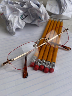 small clear glasses