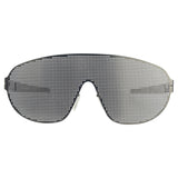 DIRTY MARTINI Metal Shield SunglassesGunmetal-Giant Vintage Eyewear