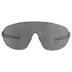 DIRTY MARTINI Metal Shield SunglassesBlack-Giant Vintage Eyewear